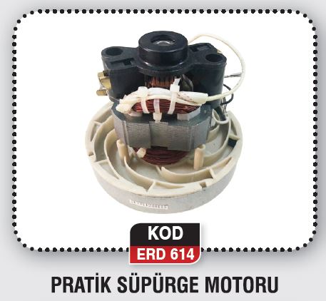 PRATİK SÜPÜRGE MOTORU ERD 614